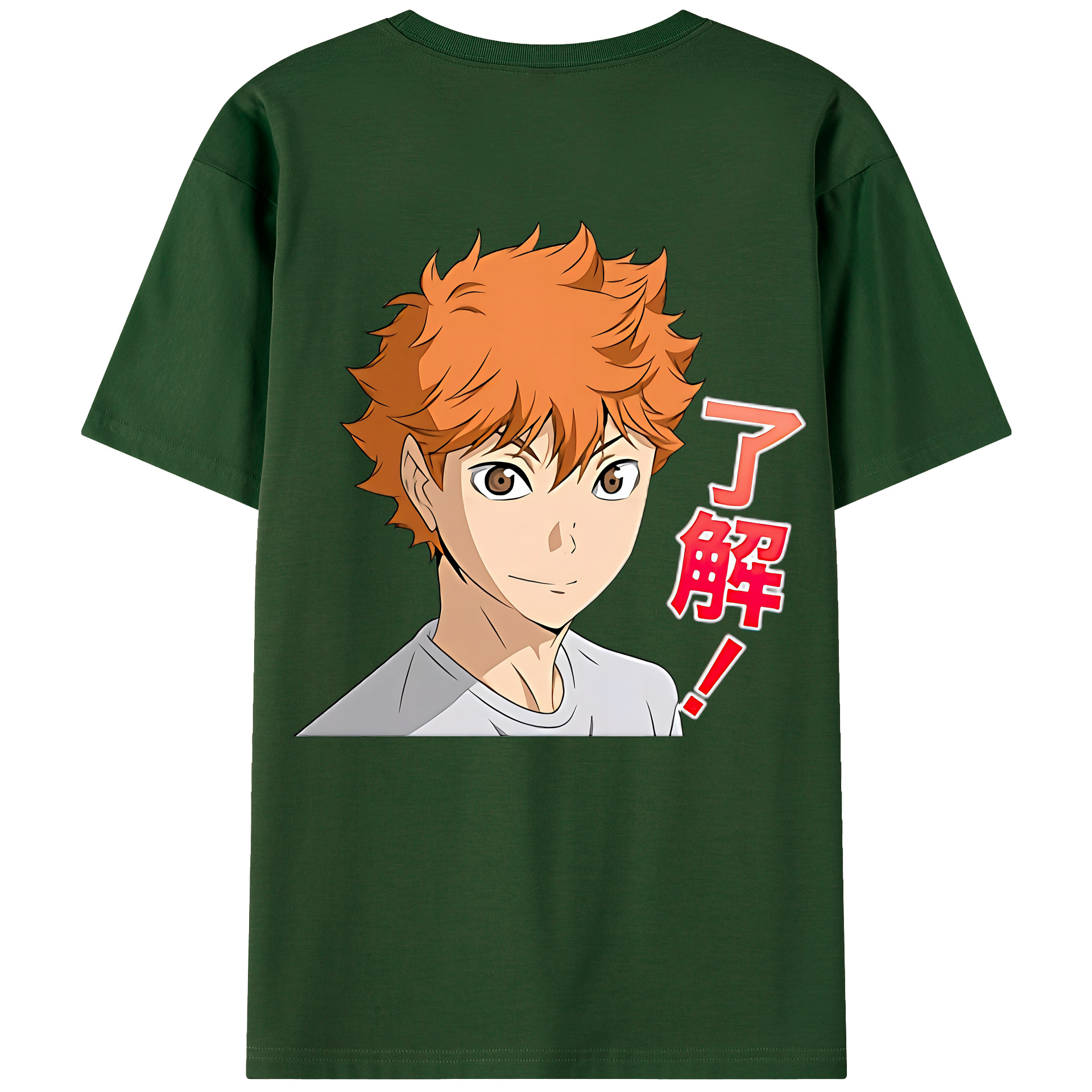 （画像用） ハイキュー!! Haikyu!! 綿100％半袖Tシャツ（背面プリント）